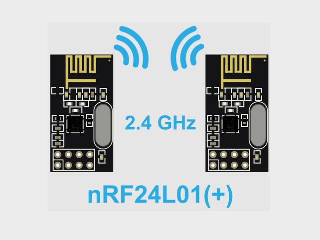 51单片机使用NRF24L01进行2.4G无线通信